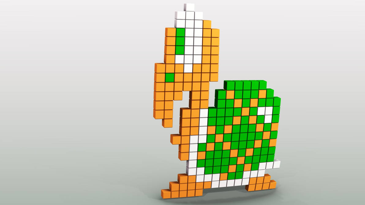 8-Bit Koopa by thekingofthevikings on DeviantArt