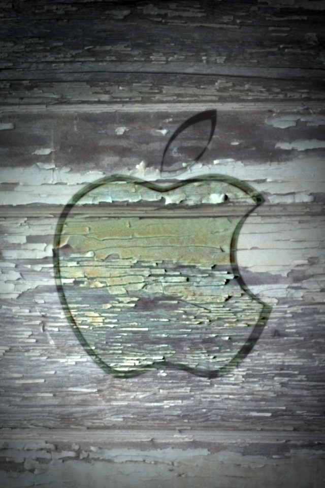 Iphone 4 Apple Wallpaper Paint