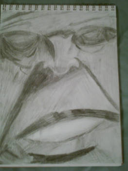 green face Sketch