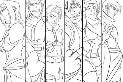 We Are the Shadows - LINEART -