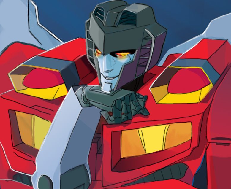 IDW starscream (coloured)