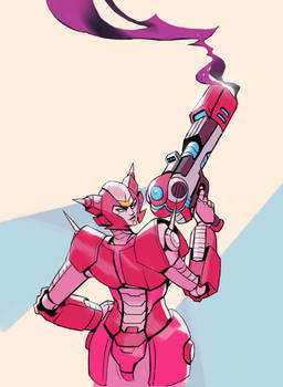 elita one with a big gun