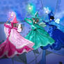 Sleeping beauty fairies