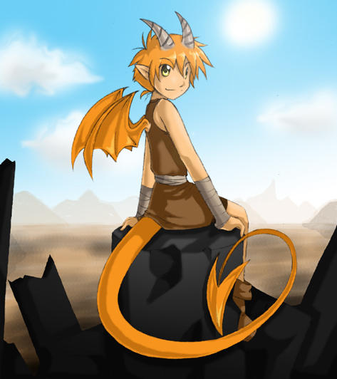 Dragon boy by veroro on DeviantArt