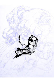 Marvel WIP1 - Collab with Leo Trinidad