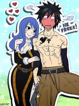 He froze! by LadyGT