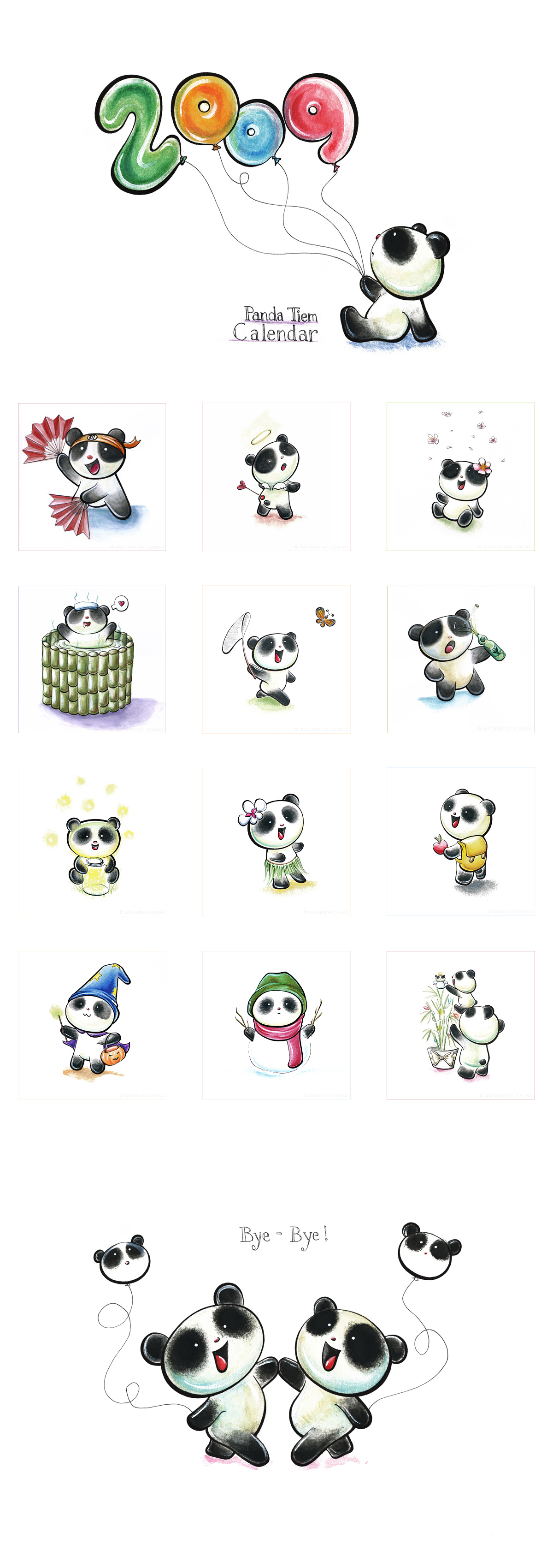 Panda Tiem Calendar