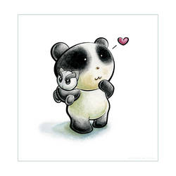 Panda Plush Tiem