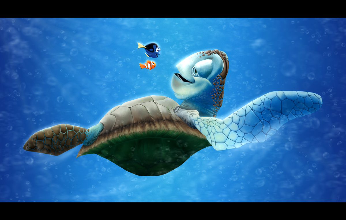 New Tattoo Crush From Finding Nemo By Iltby On Deviantart New Tattoo Crush From Finding Nemo By Iltby On Deviantart