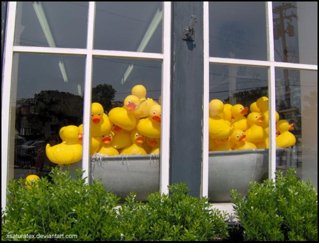 Rubberduckies.