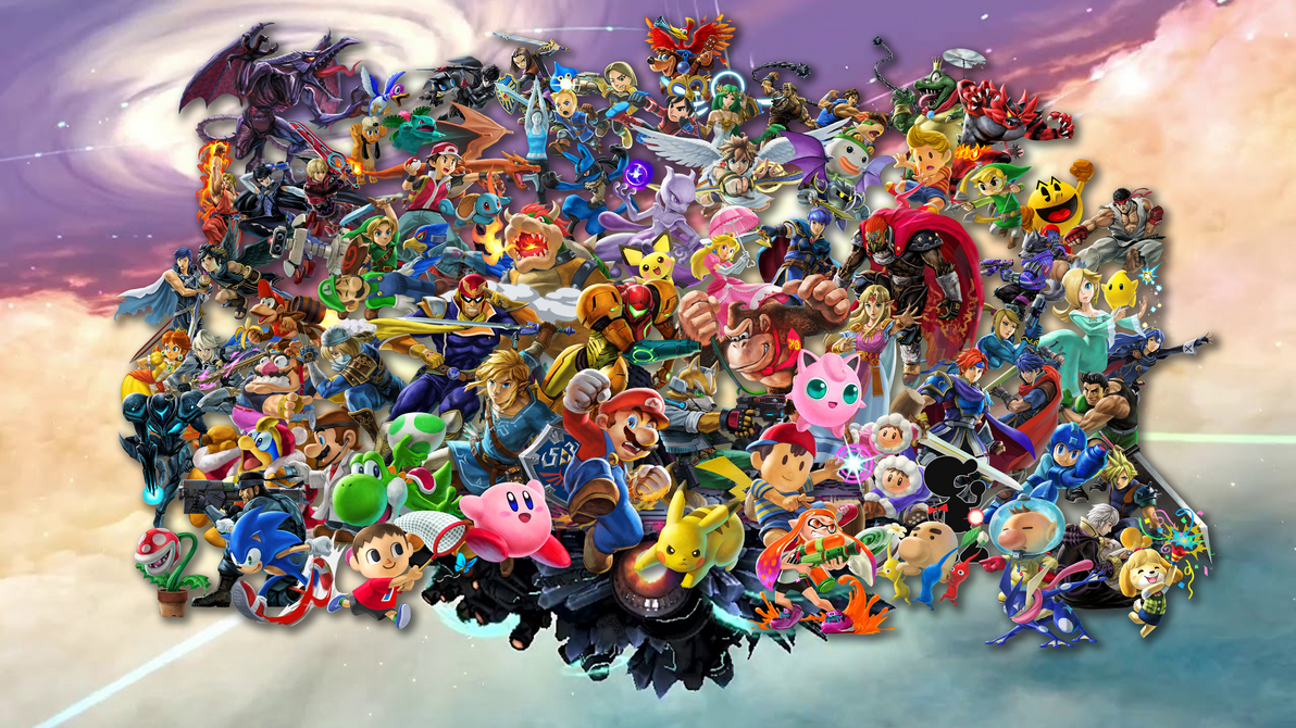 Super Smash Bros. Ultimate 4K Wallpaper by ShineSpriteGamer on DeviantArt