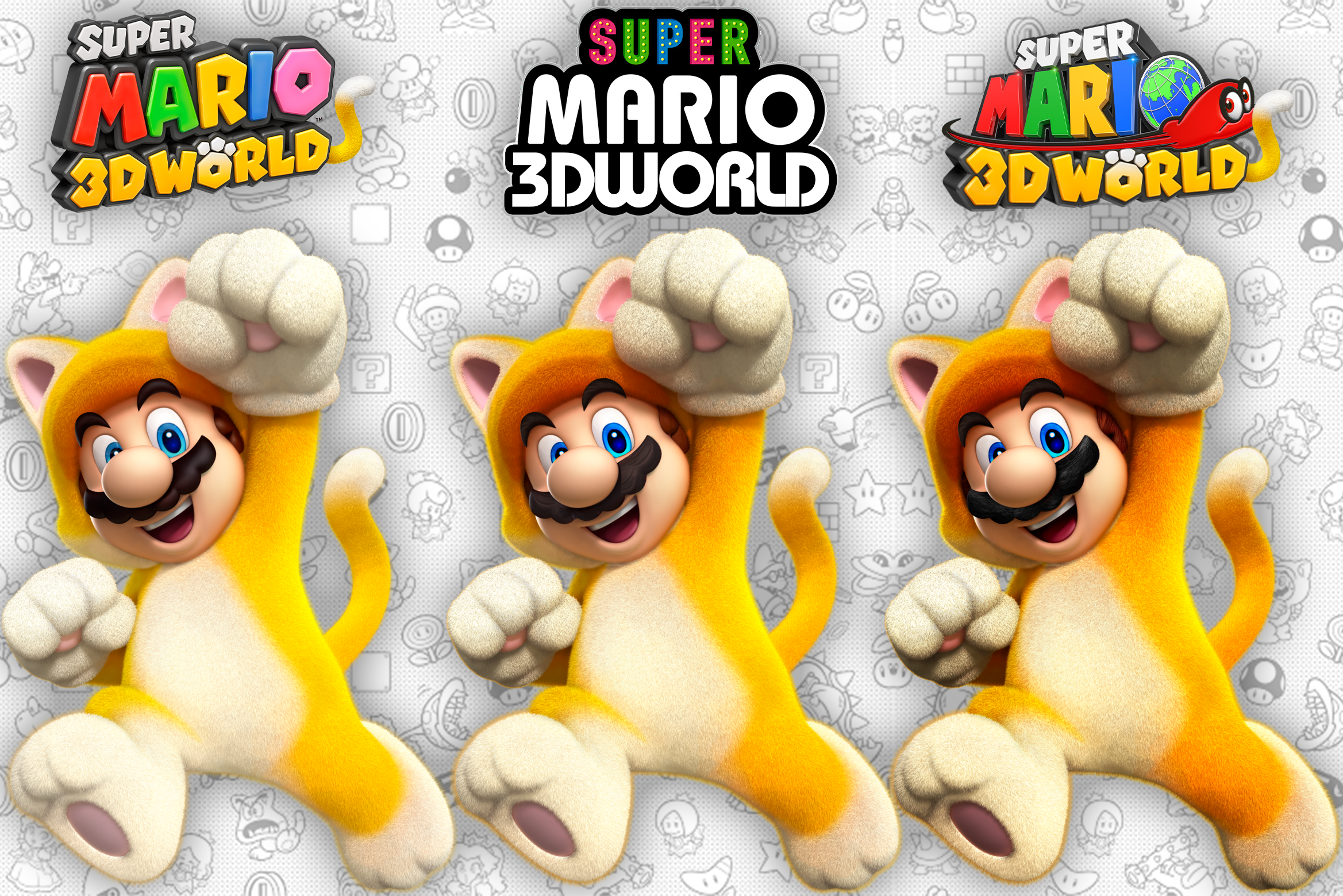 Cat Mario - Super Mario 3D World by Hakirya on DeviantArt