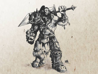 Another orc (ink)