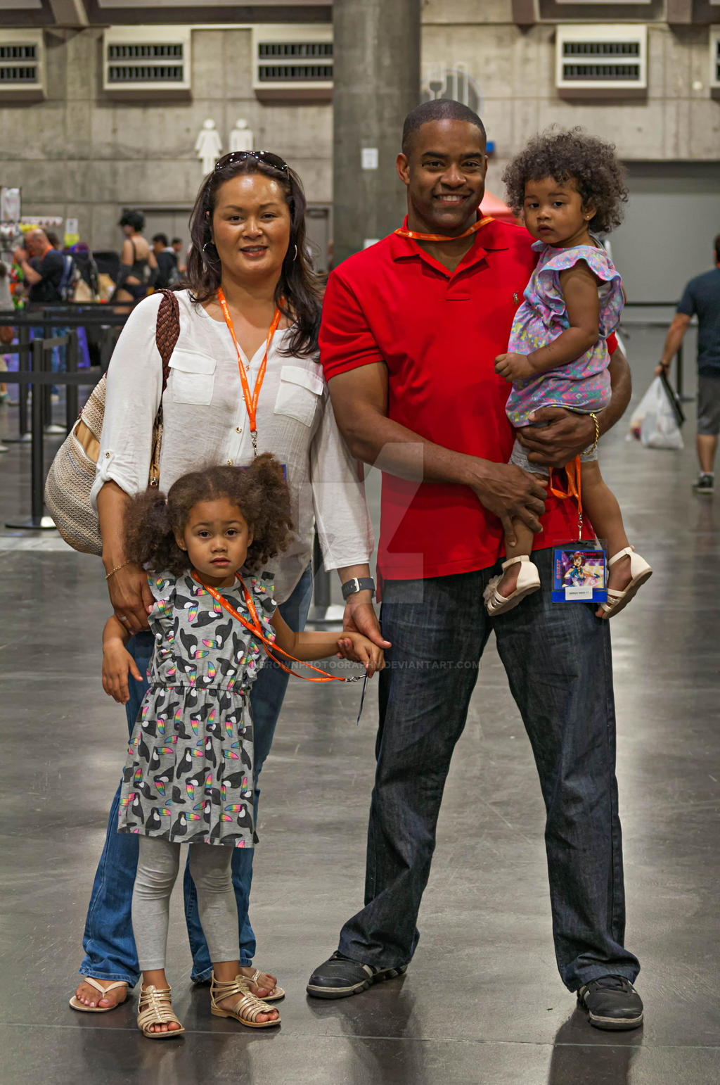 Selwyn Ward and his family