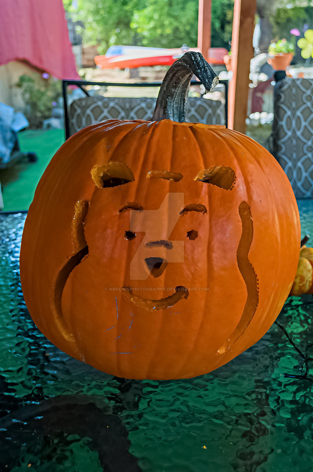 2020 Pooh pumpkin (Day)