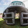 Dixon Rams football tunnel