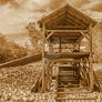 Sutter's mill - sepia