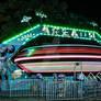The Gravitron at night