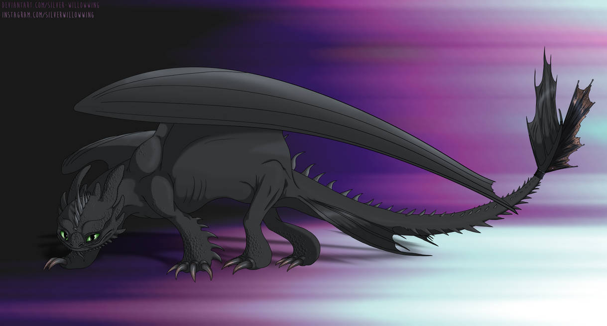Mythical Creatures Toothless Ancient Toothless by Silver-WillowWing on DeviantArt