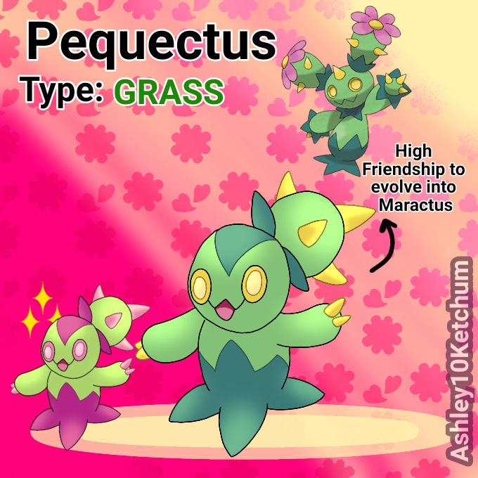 Marcactus Evolution Line Pre Evo for Maractus by ashleymcm on DeviantArt