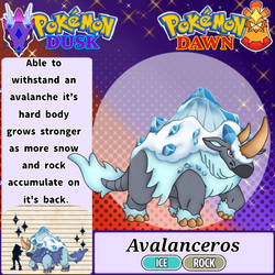 Ice Horn Fossil- Avalanceros