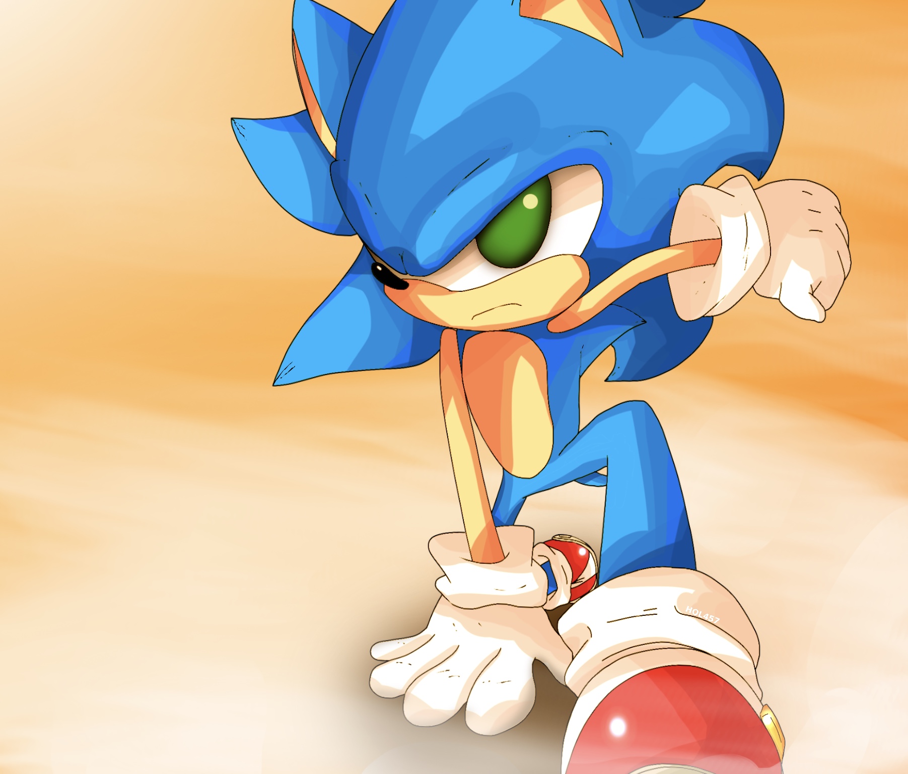 Super Sonic 2! by HOL457 on DeviantArt