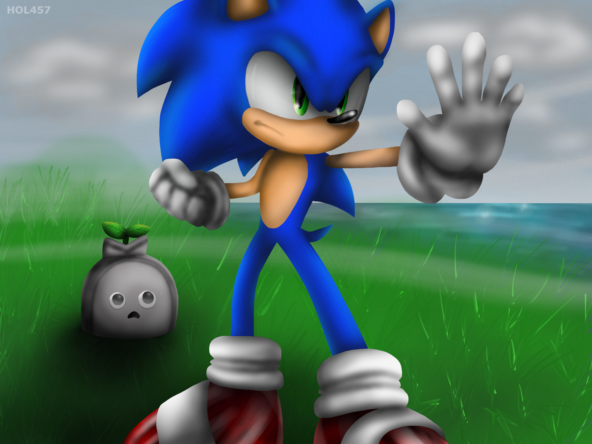 Special Art for Sonic Frontiers! by SonicLuminous on DeviantArt