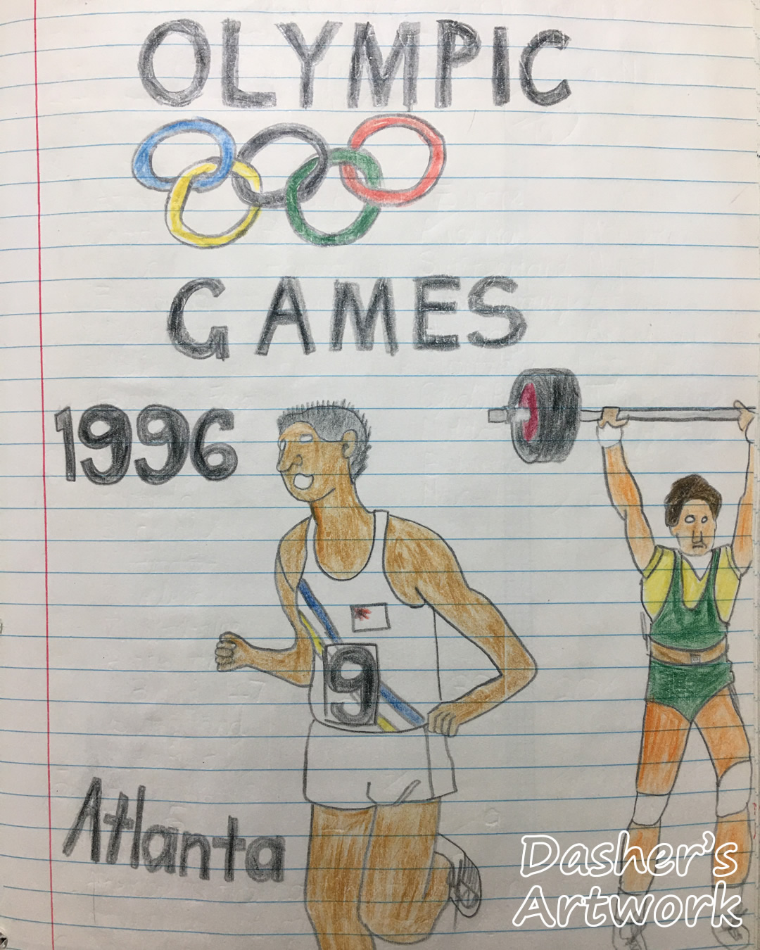 Olympics Deviantart 1996 Olympics by DashersArtwork on DeviantArt