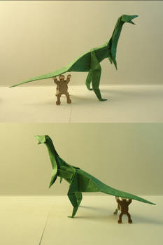 Origami Raptor