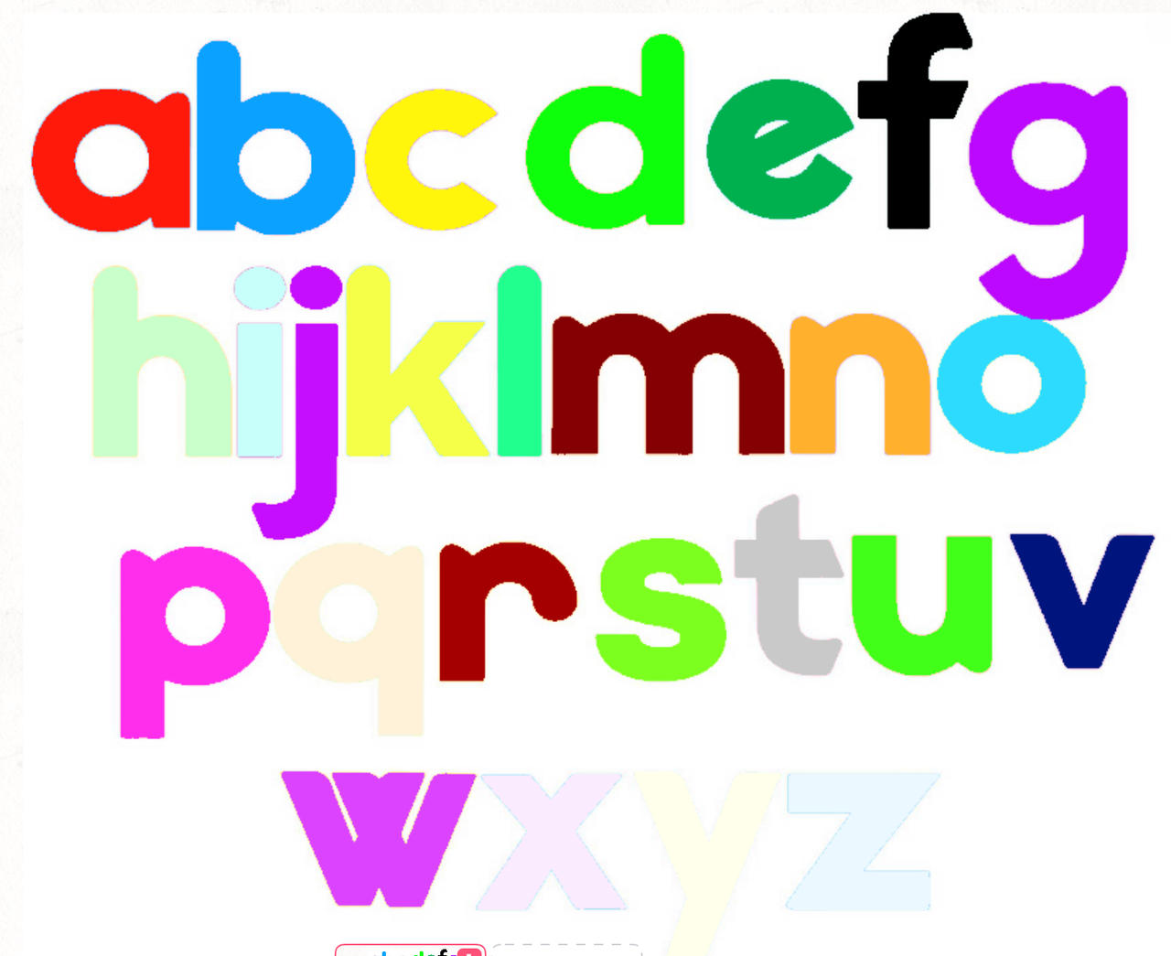 My lowercase Alphabet by EiffelTower1990 on DeviantArt