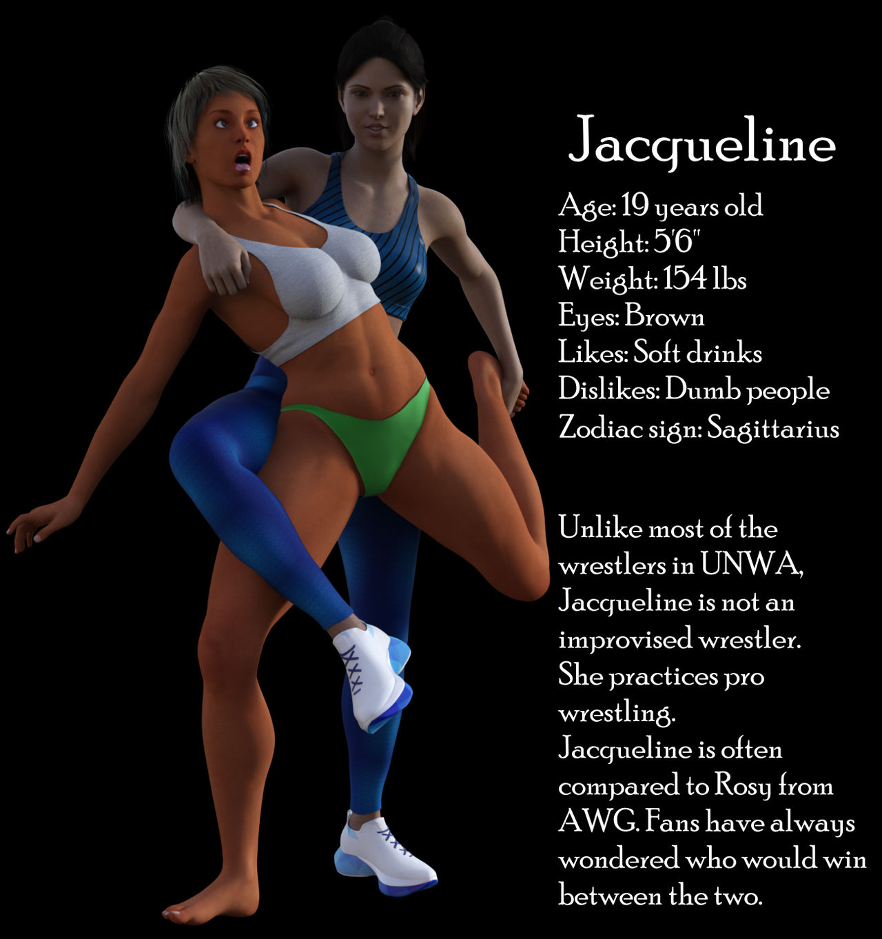 Jacqueline profile card