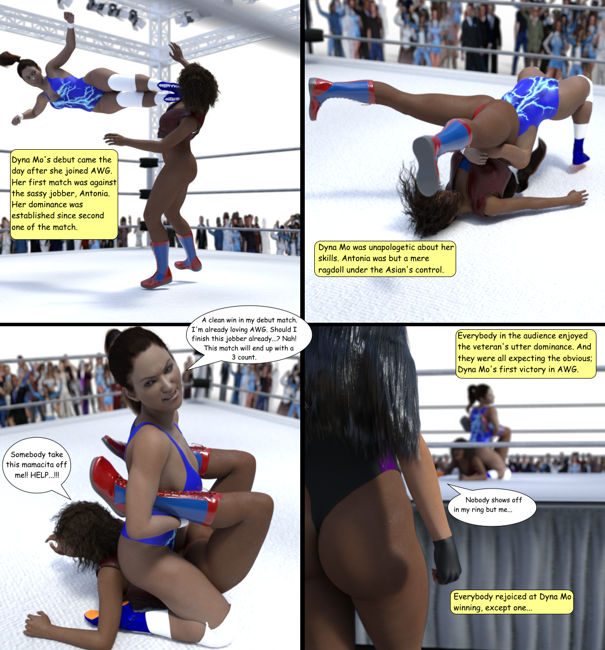 Dyna Mo's unpleasant debut in AWG