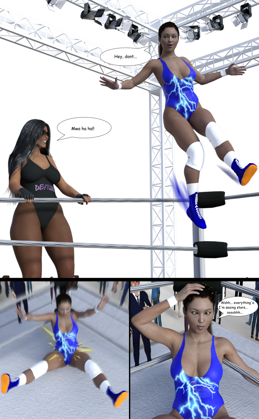 Dyna Mo's unpleasant debut in AWG - 3