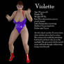 Violette - Profile card