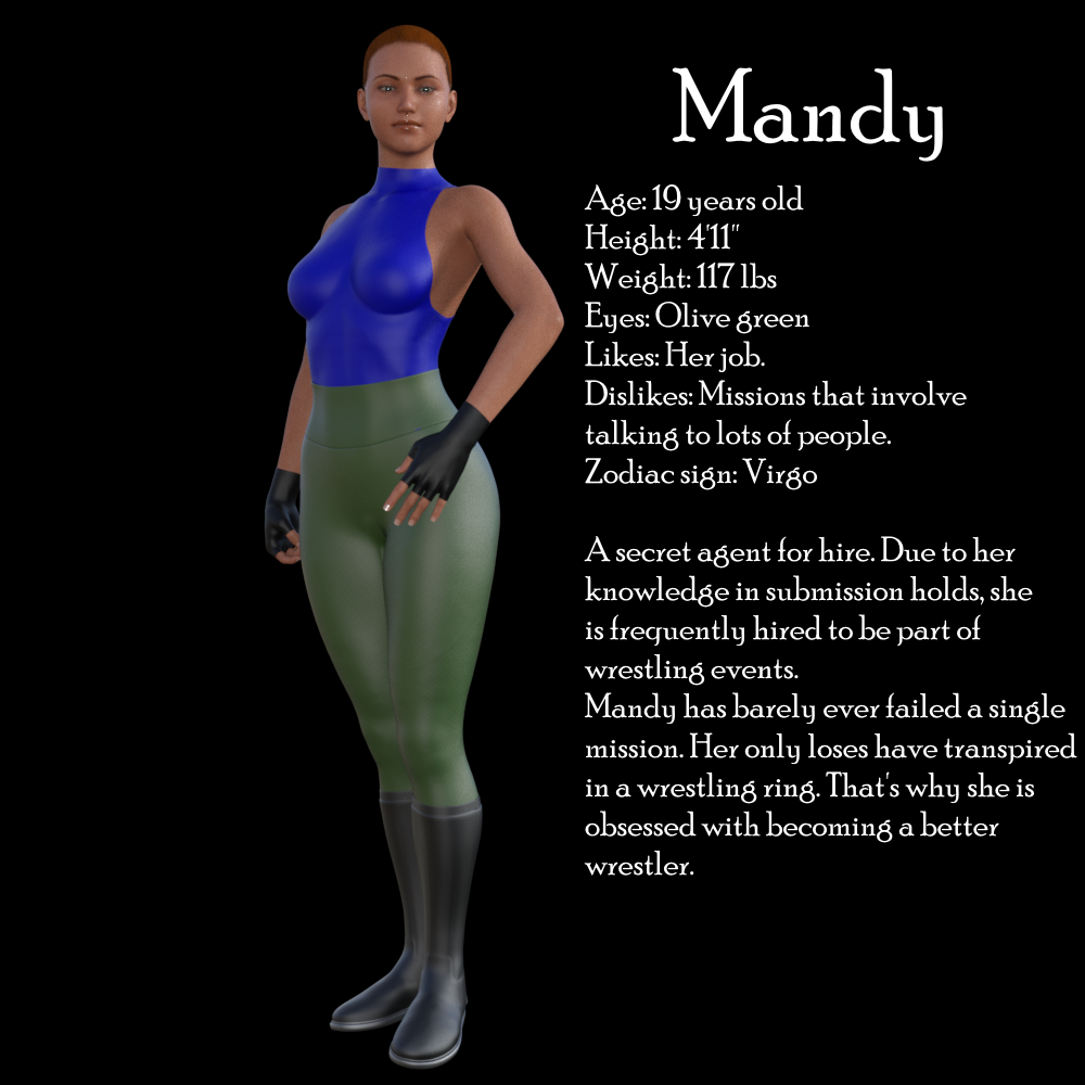 Mandy - Profile card