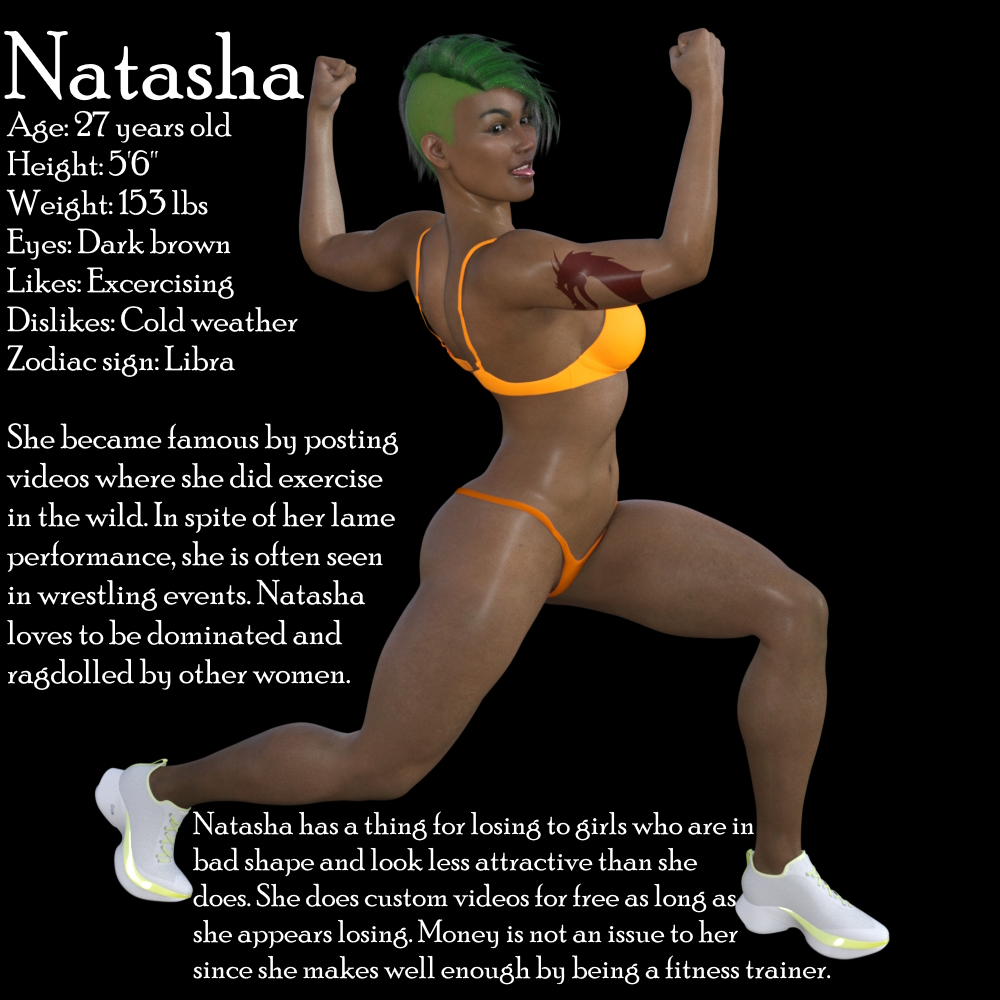 Natasha - Profile Card