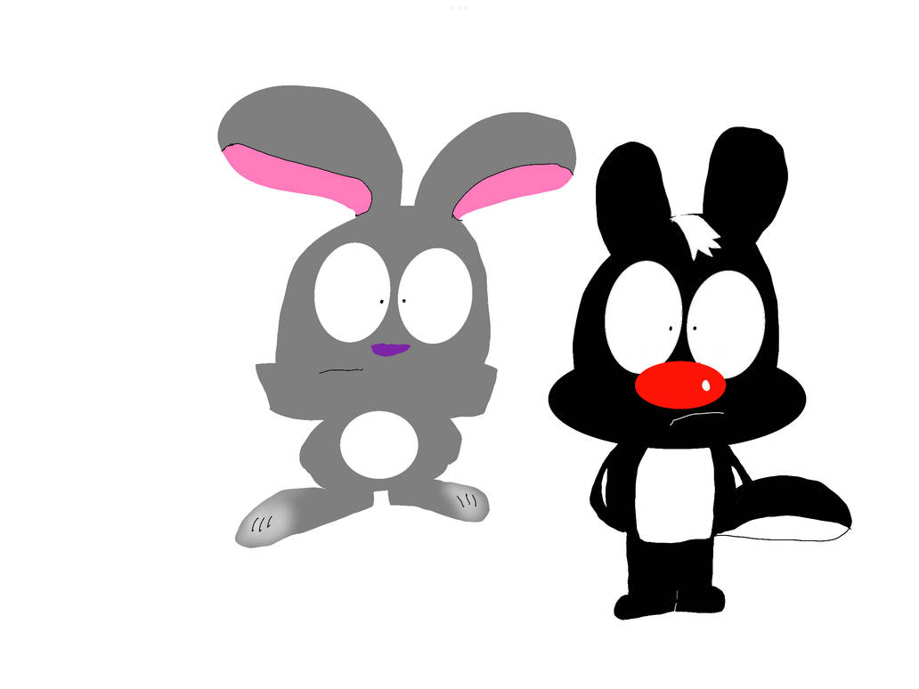 skunk and rabbit in South Park style by Gaelsolis13 on DeviantArt