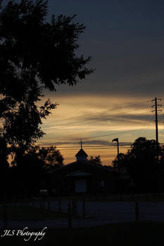 Churchtop sunset