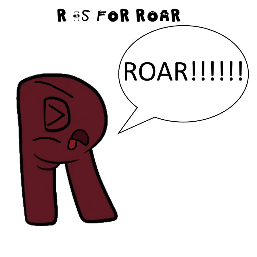 Alphabet Lore R is For Roar by zemelo2003 on DeviantArt