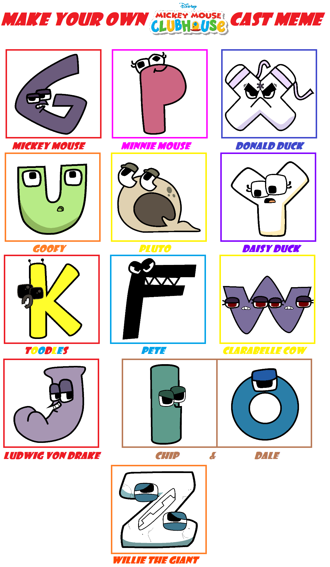 Alphabet Lore My Style by CartoonObjectFilms on DeviantArt