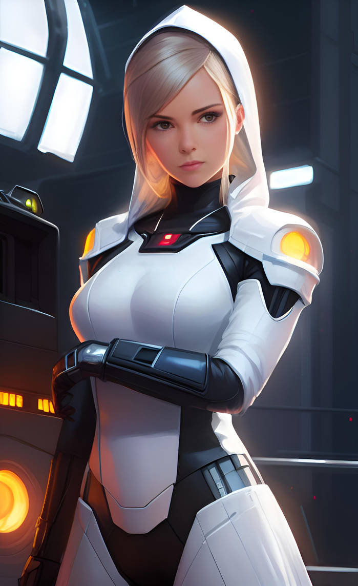Beautiful Female Android Feminine Android by arisinsta1 on DeviantArt