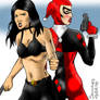 X 23 and Harley Quinn