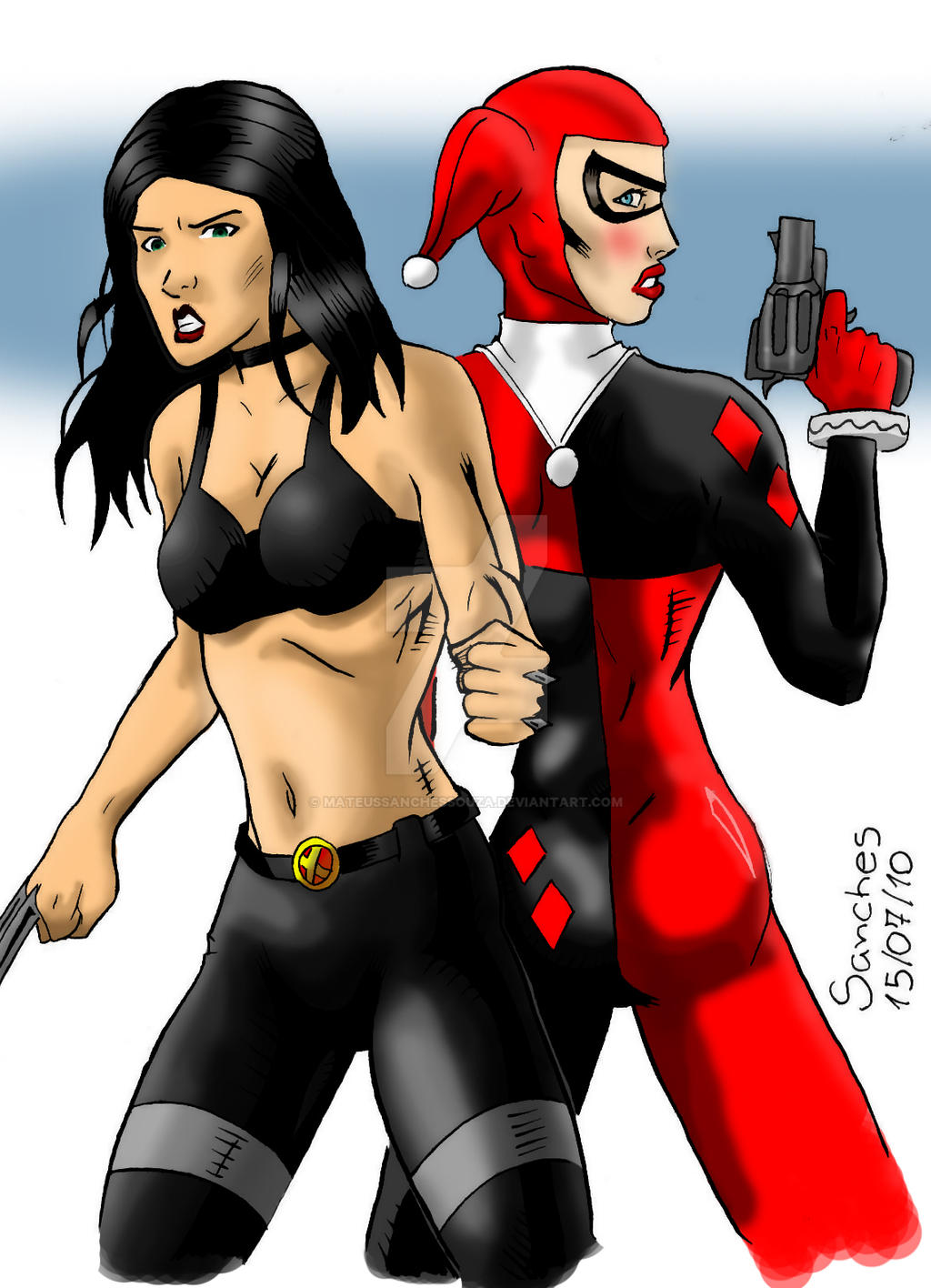 X 23 and Harley Quinn