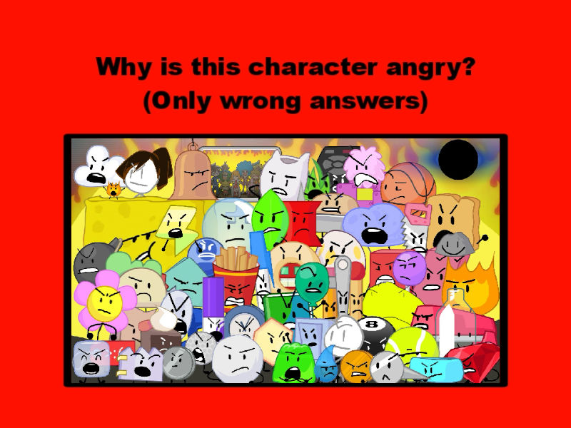Why Is 64 BFDI Contestants Angry By HedgehogDX On DeviantArt why-is-64-bfdi-contestants-angry-by-hedgehogdx-on-deviantart