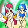 Gift: Flap Woman and  Splash Woman Singing