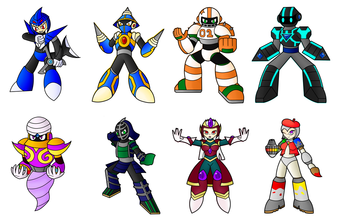 Robot Master Set 2 Completed