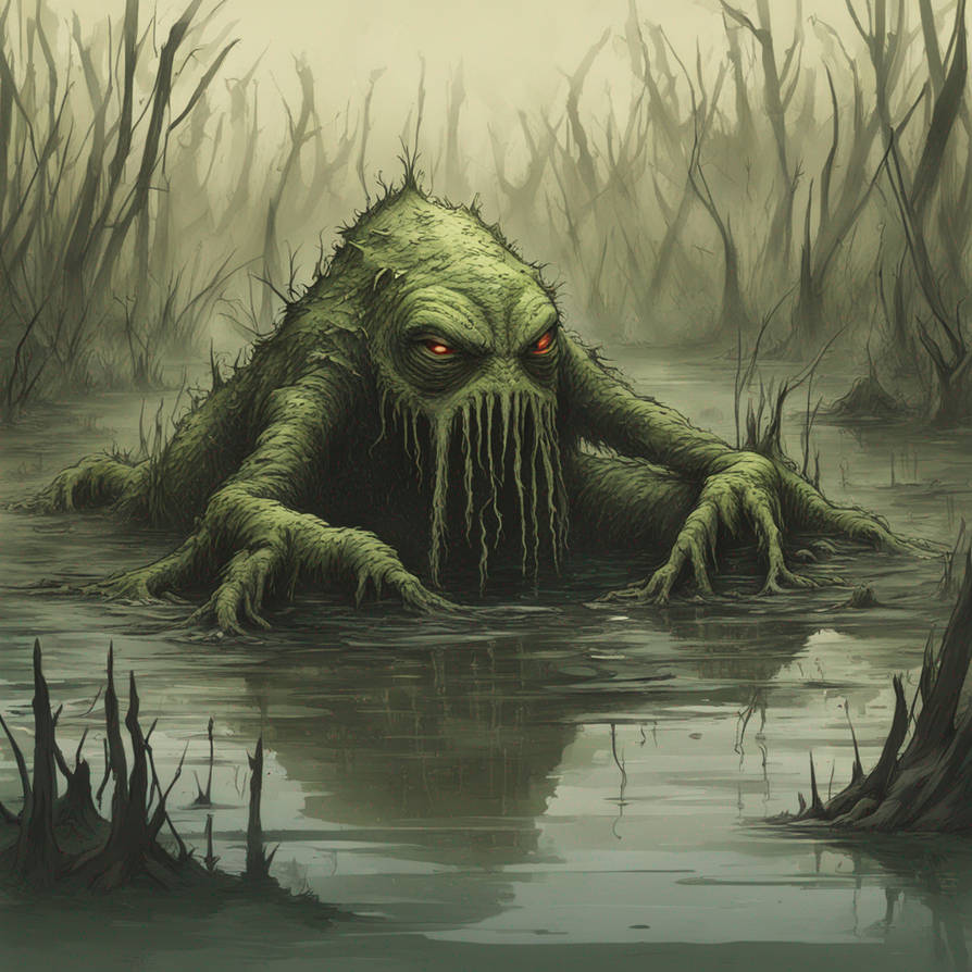 Swamp Characters Swamp creature by pinoylover on DeviantArt