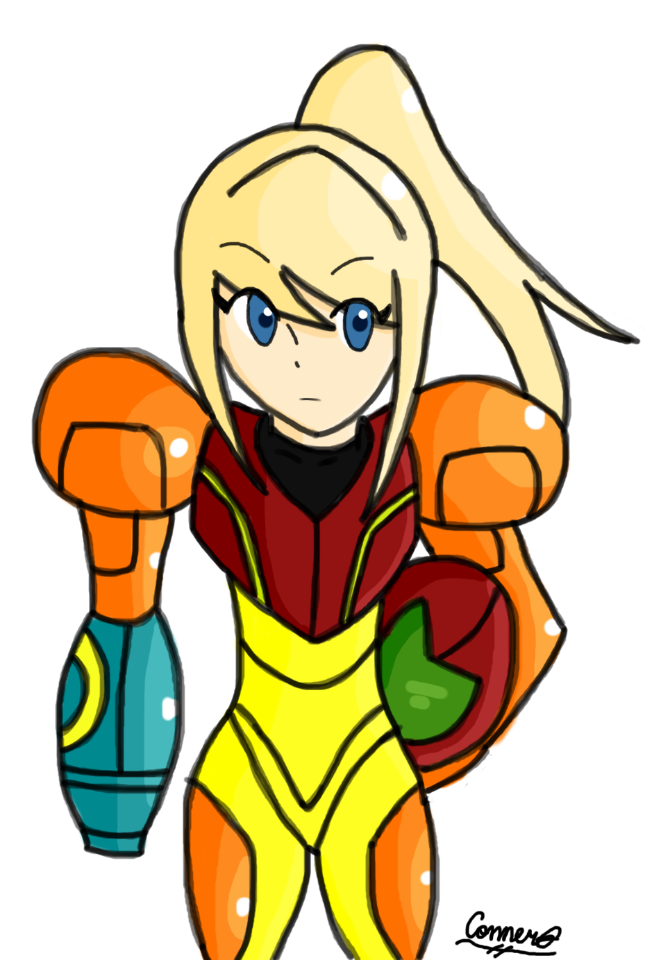 Samus doodle