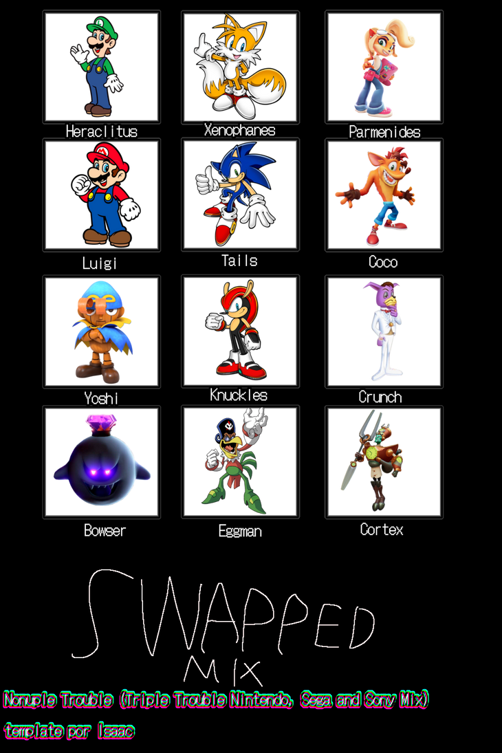 Nonuple trouble but swapped by Kouta2025 on DeviantArt