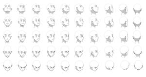 Head angles chart